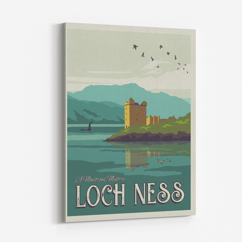 Loch Ness Travel Print