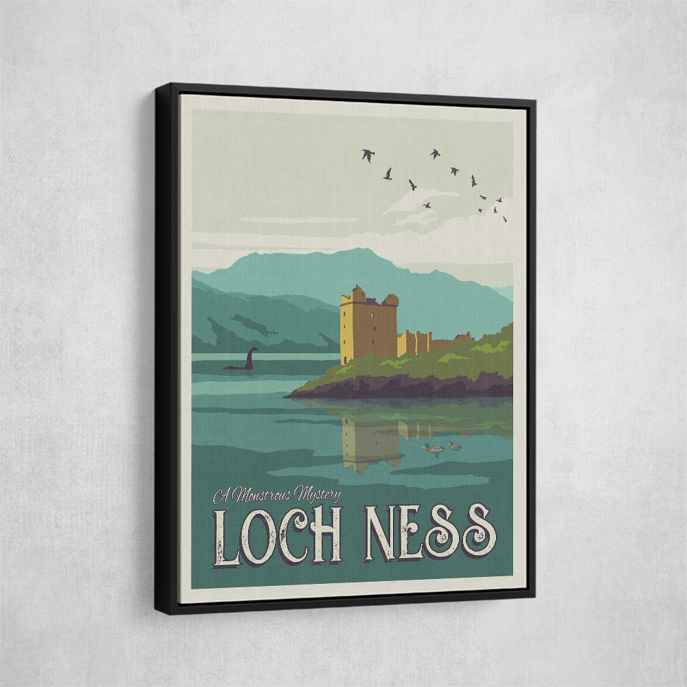 Loch Ness Travel Print