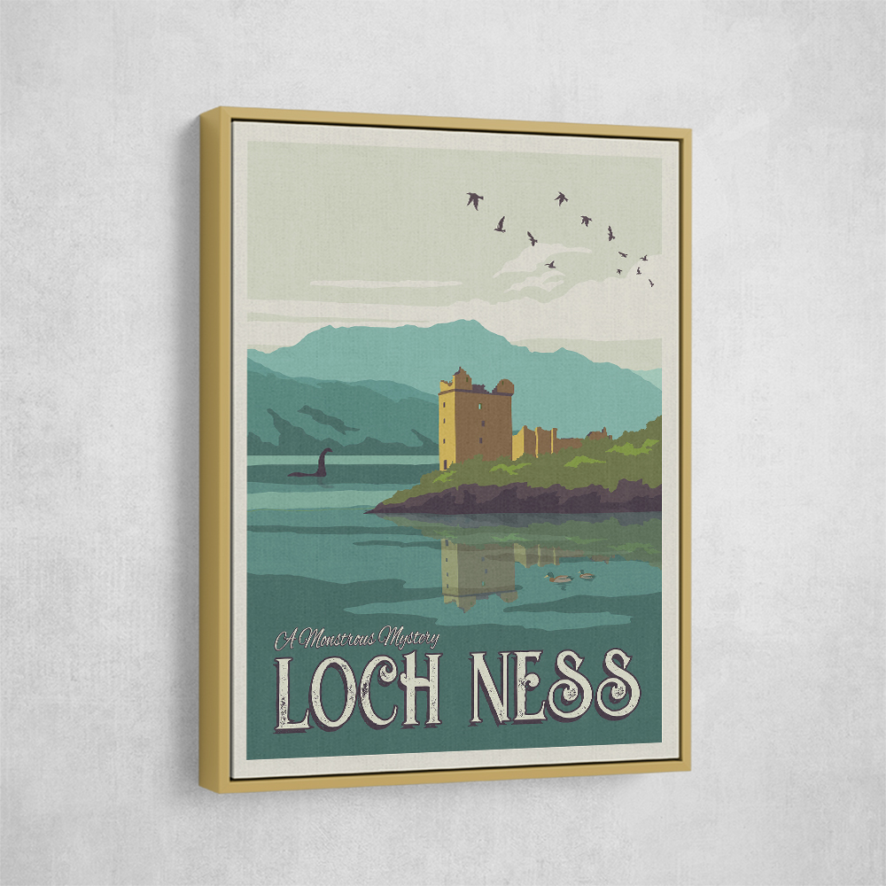 Loch Ness Travel Print