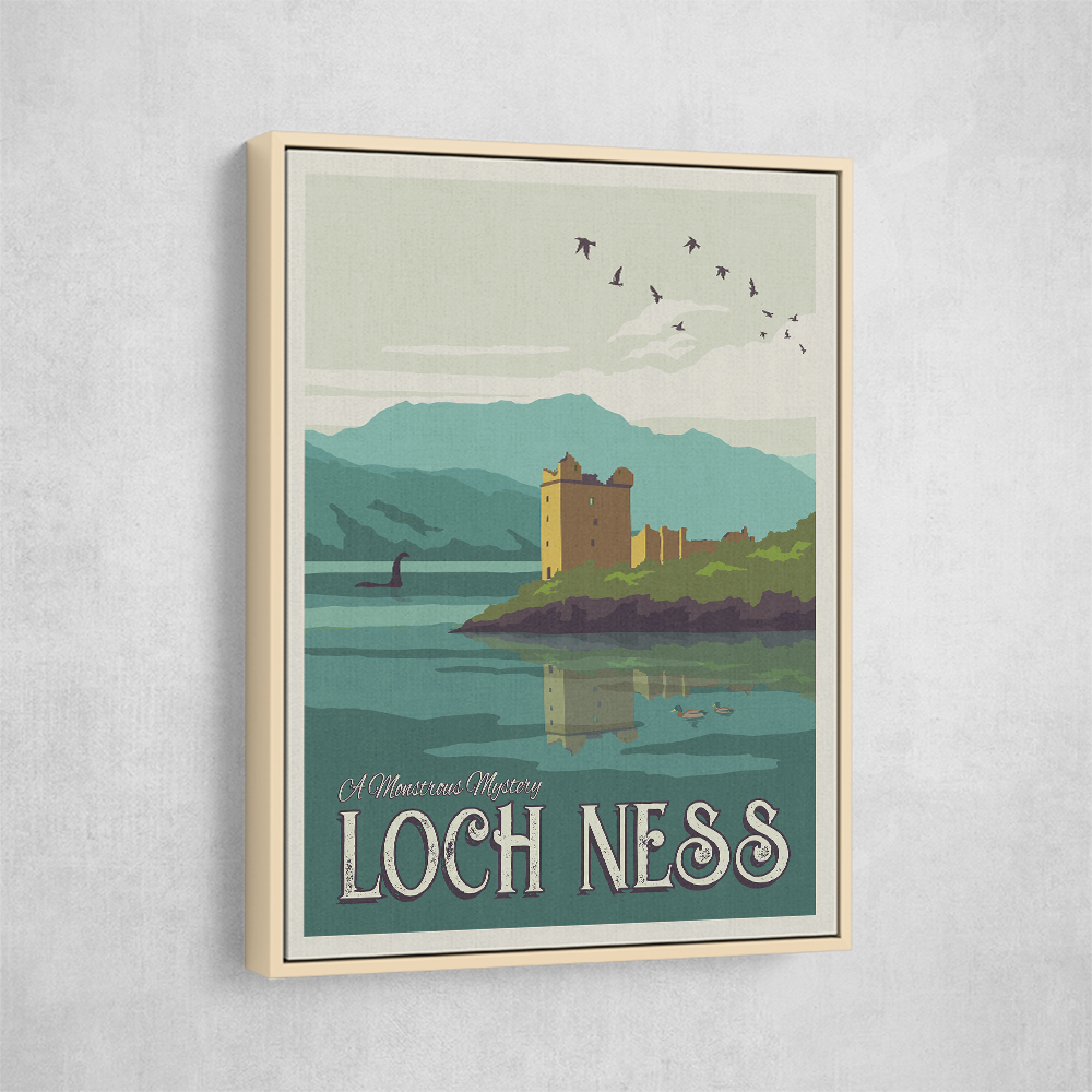 Loch Ness Travel Print