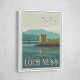 Loch Ness Travel Print