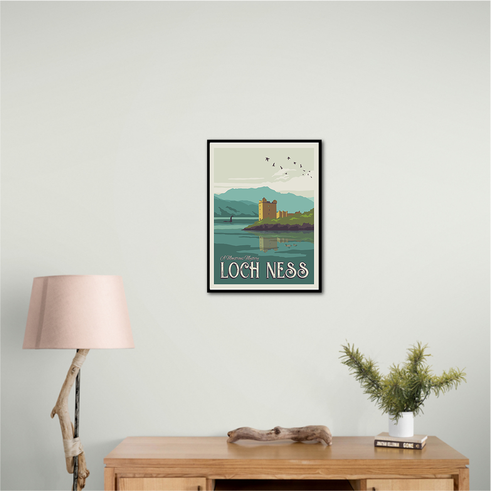 Loch Ness Travel Print