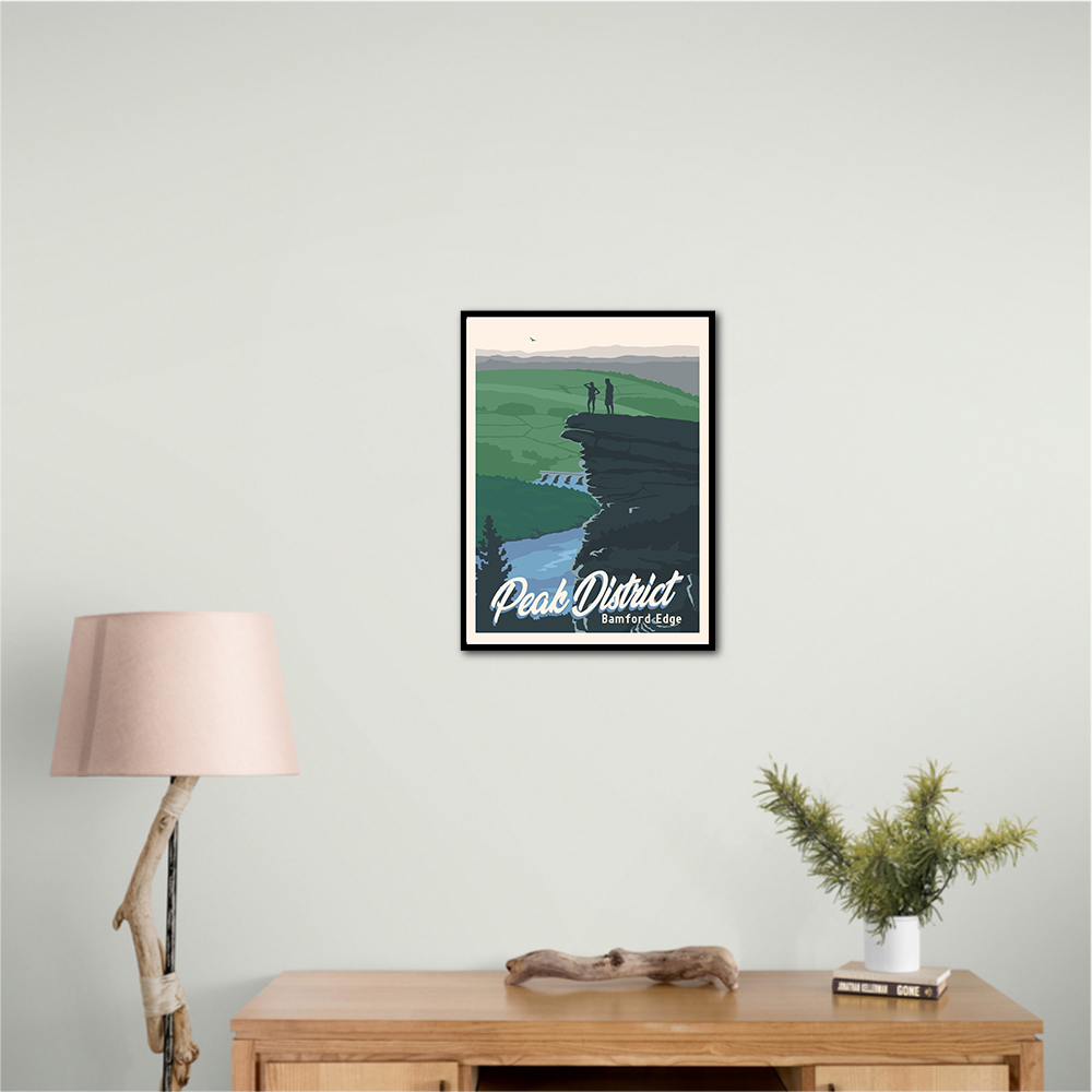 Peak District National Park Travel Print