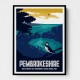 Pembrokeshire Travel Print