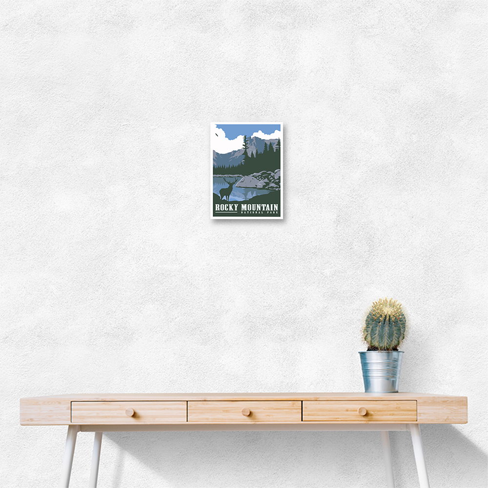 Rocky Mountain National Park Travel Print