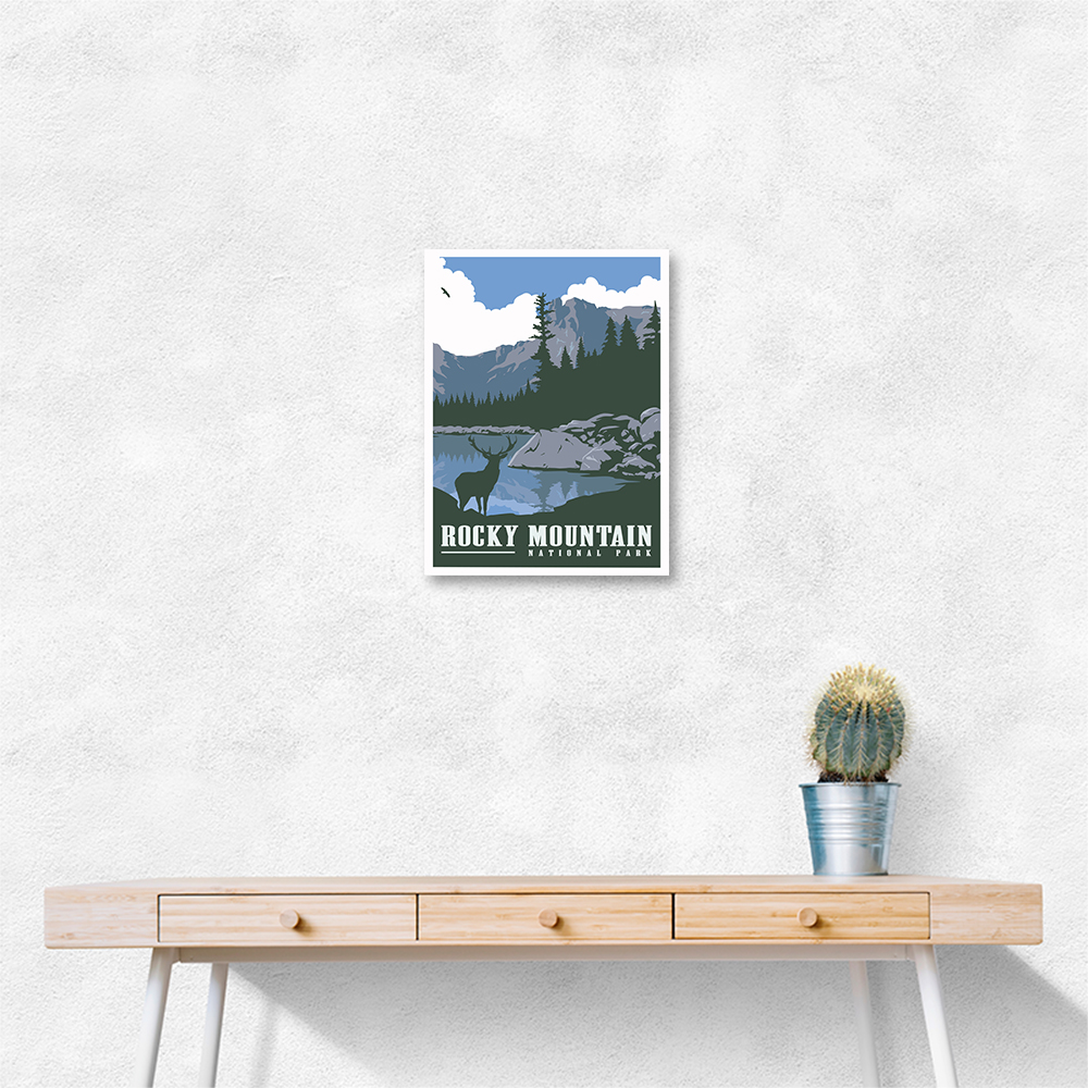 Rocky Mountain National Park Travel Print