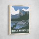 Rocky Mountain National Park Travel Print