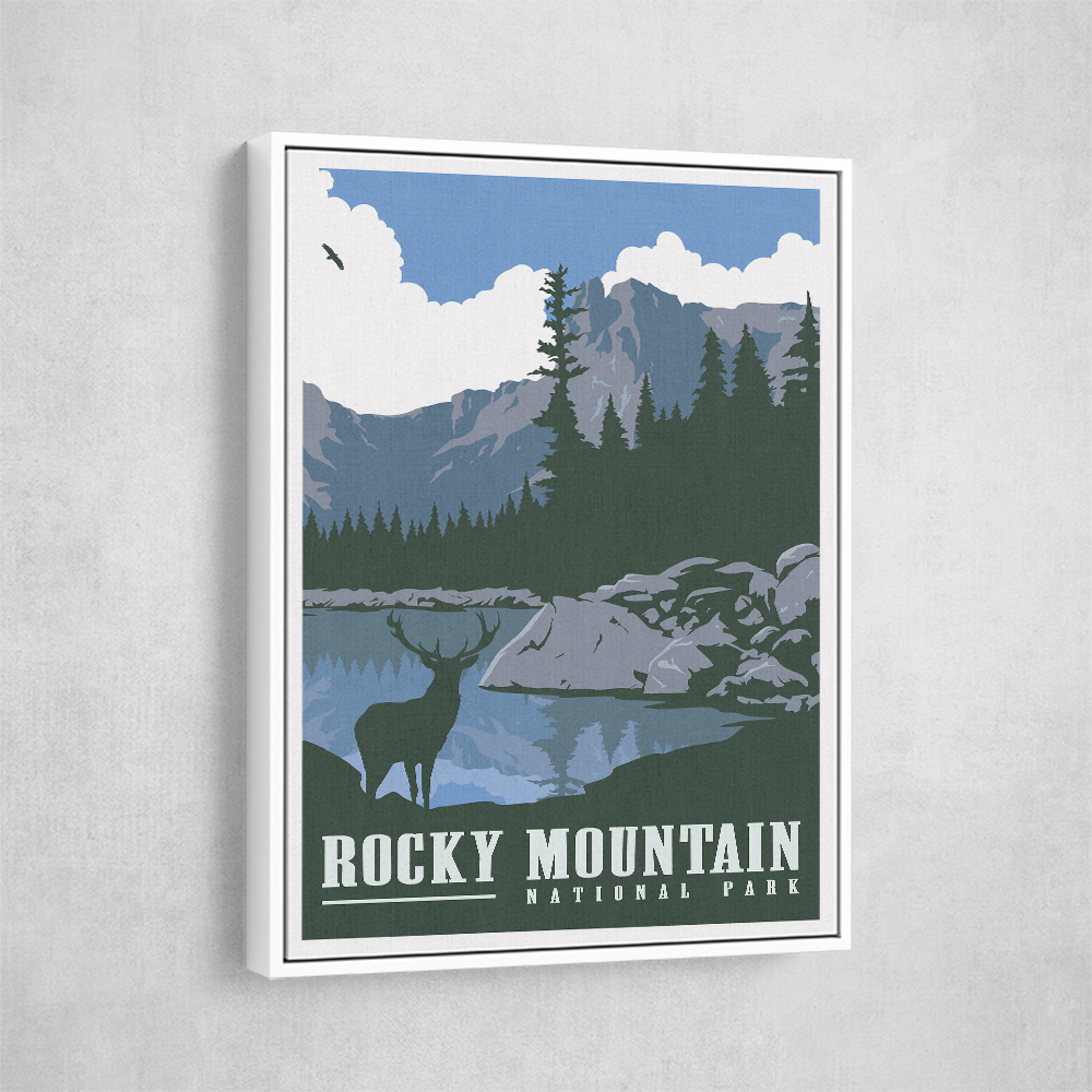 Rocky Mountain National Park Travel Print