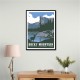 Rocky Mountain National Park Travel Print