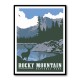 Rocky Mountain National Park Travel Print