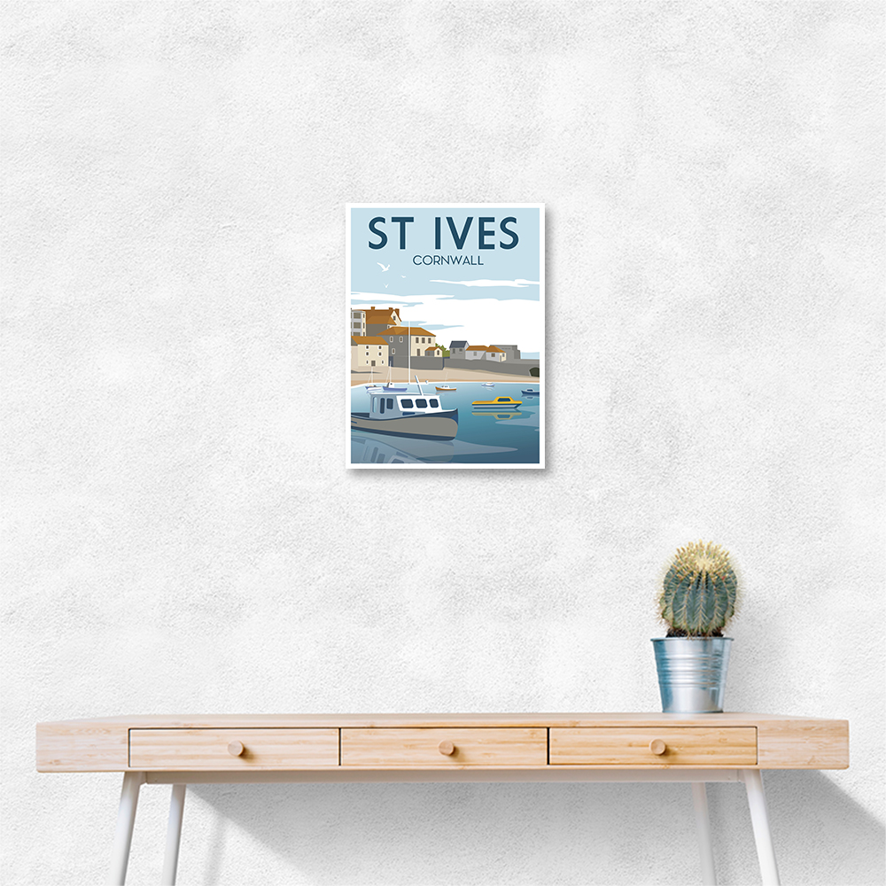 St Ives Travel Print