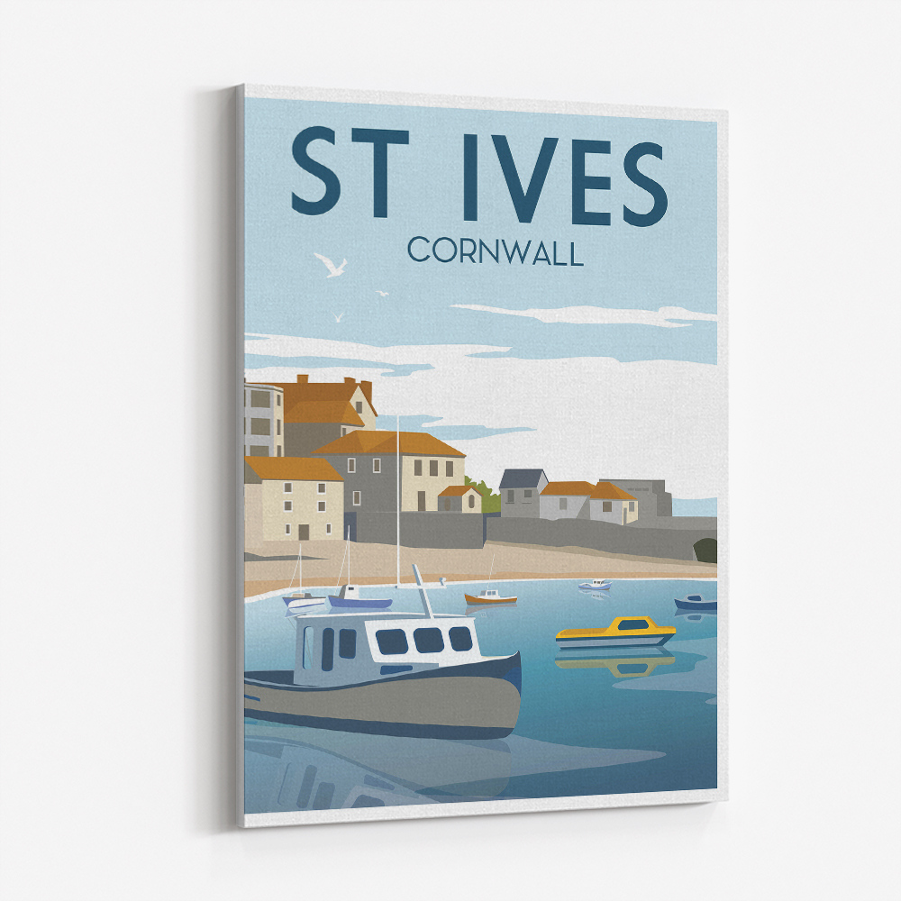 St Ives Travel Print