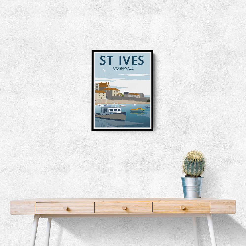 St Ives Travel Print