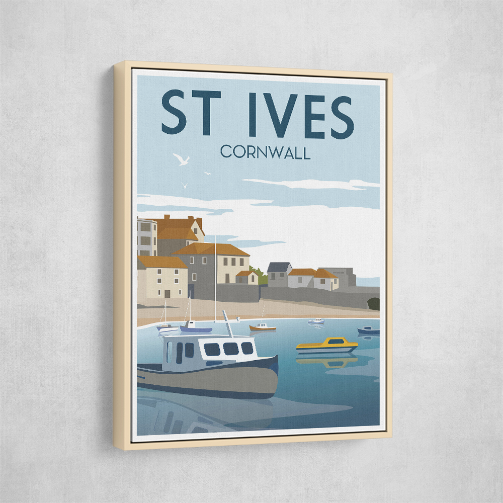 St Ives Travel Print