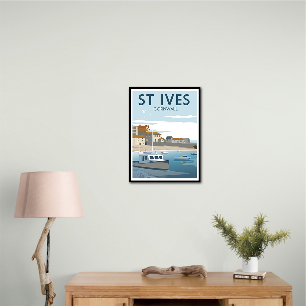 St Ives Travel Print