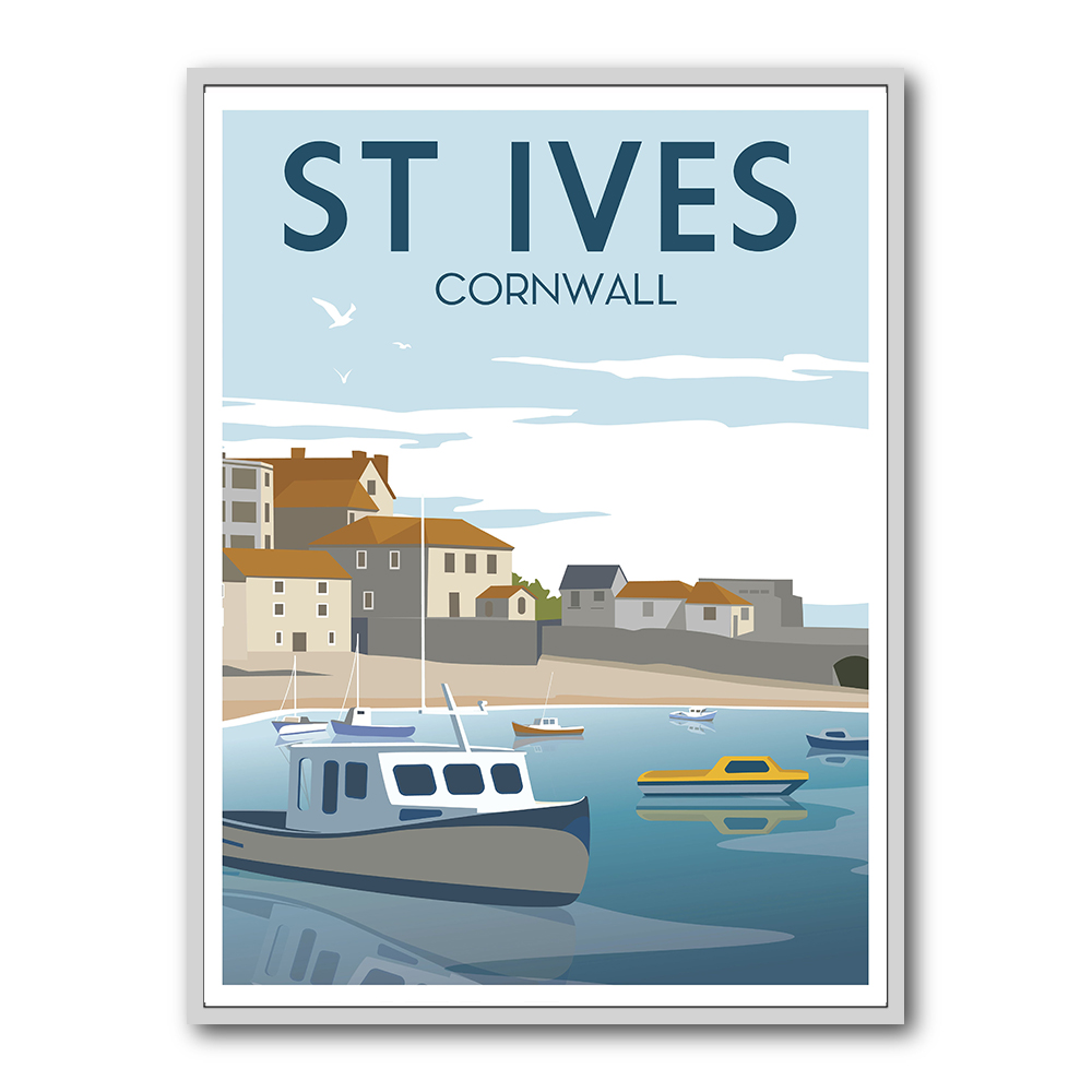 St Ives Travel Print