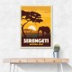 Serengeti National Park Travel Print