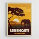 Serengeti National Park Travel Print