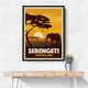 Serengeti National Park Travel Print