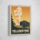 Yellowstone National Park Travel Print