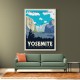 Yosemite National Park Travel Print