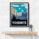 Yosemite National Park Travel Print