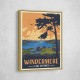 Windermere Lake District Travel Print