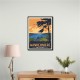 Windermere Lake District Travel Print