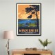 Windermere Lake District Travel Print