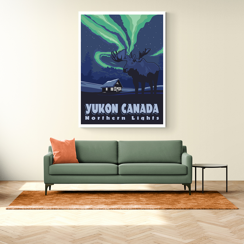 Yukon Canada Travel Print