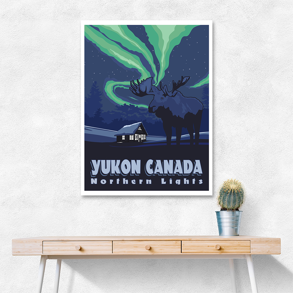 Yukon Canada Travel Print