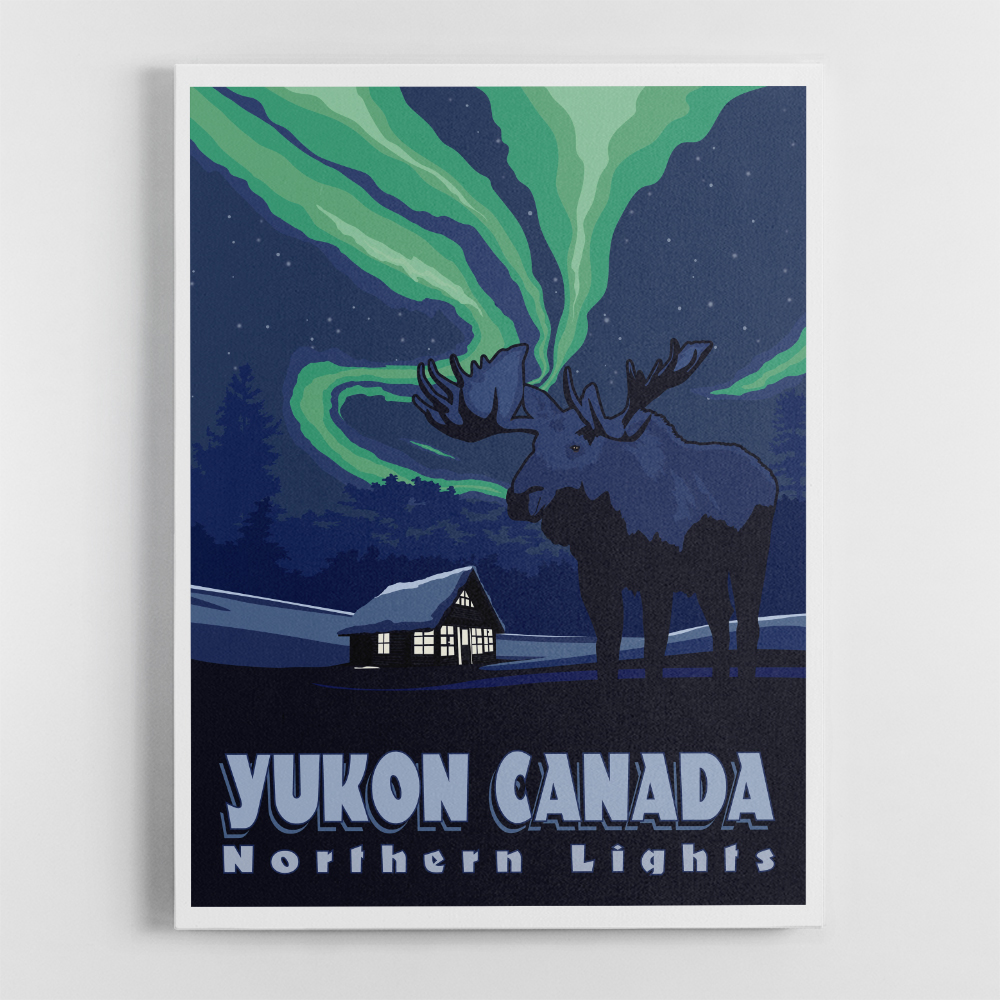 Yukon Canada Travel Print