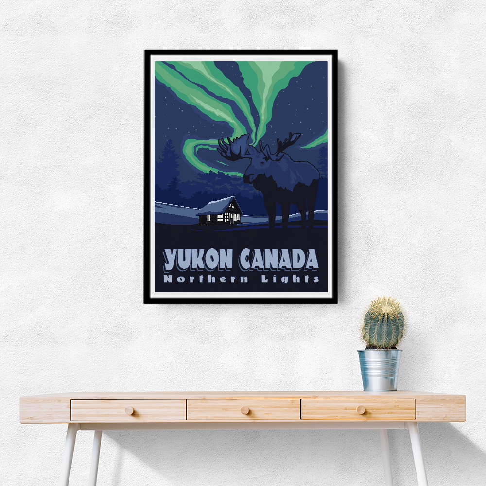 Yukon Canada Travel Print