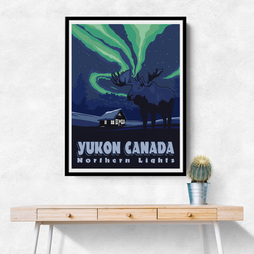 Yukon Canada Travel Print