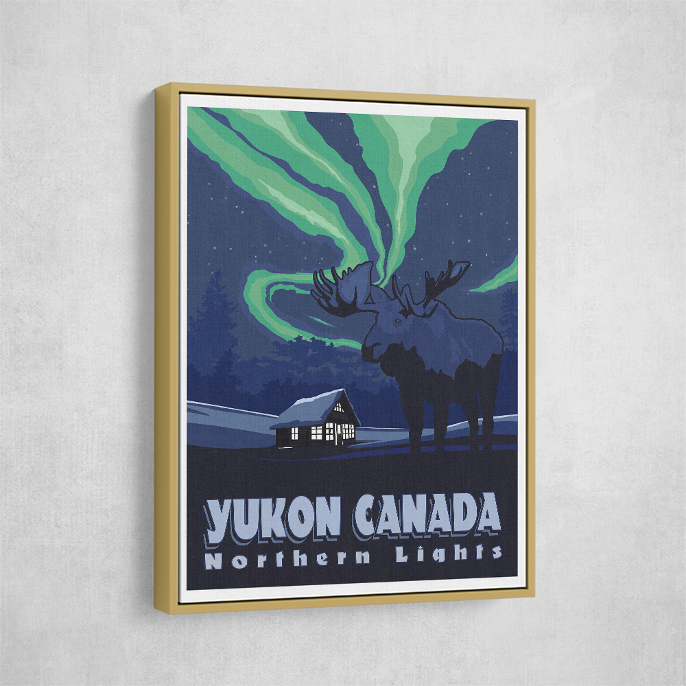 Yukon Canada Travel Print