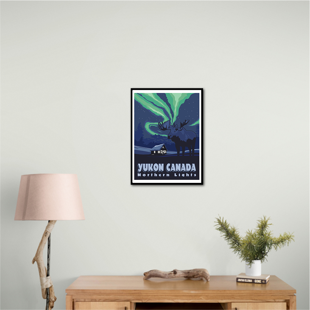 Yukon Canada Travel Print