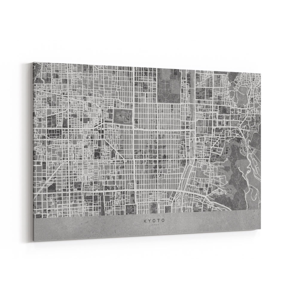 Gray Map of Kyoto