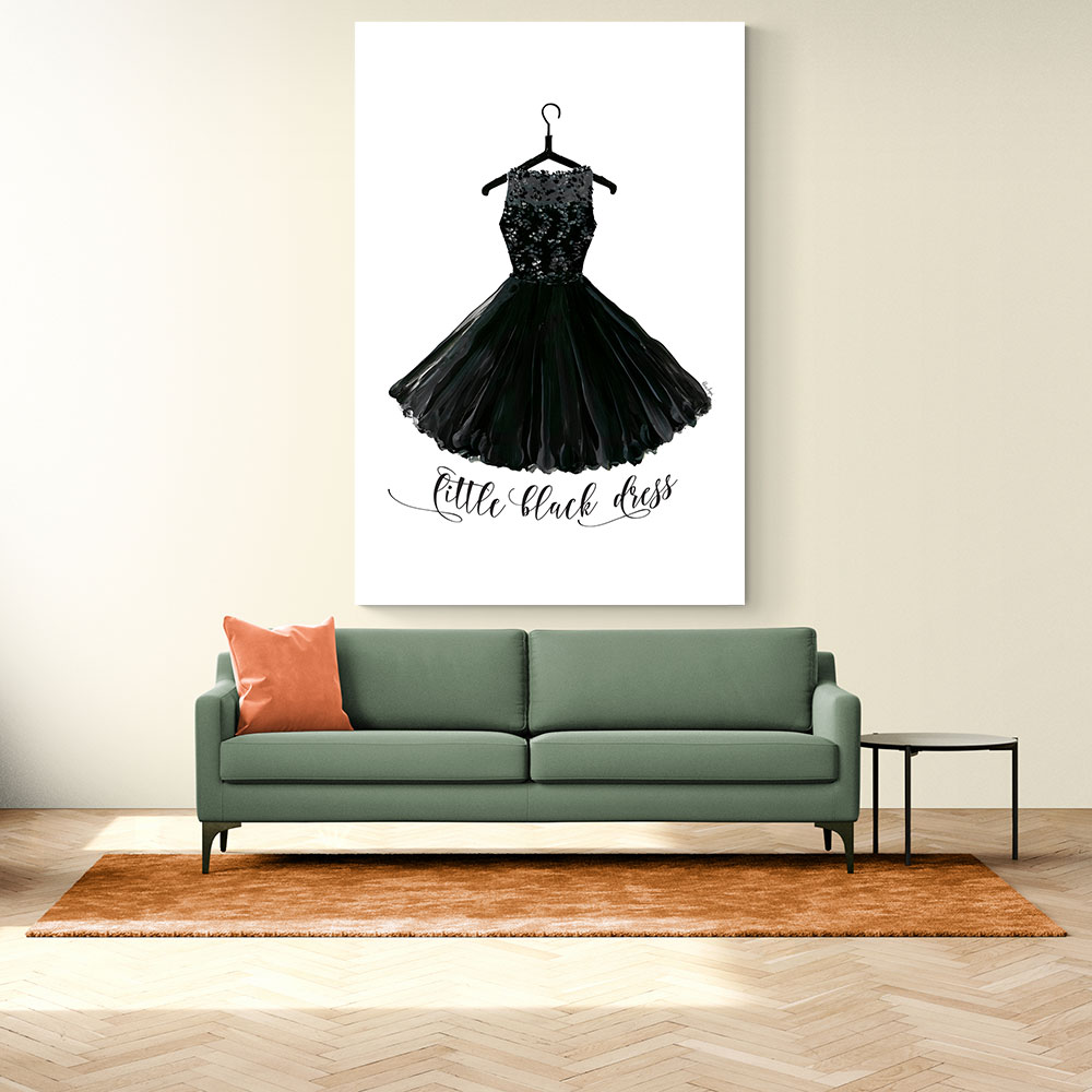 Little Black Dress In Hanger