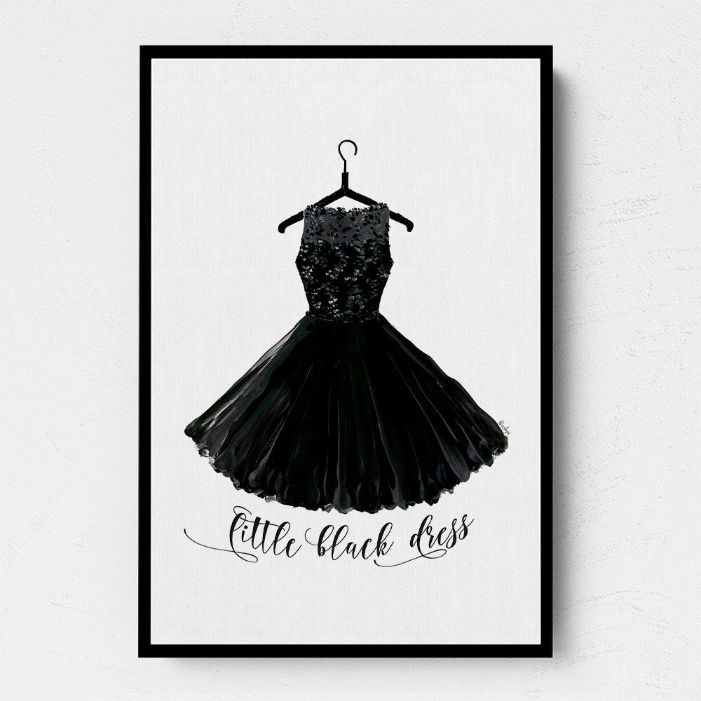 Little Black Dress In Hanger