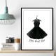 Little Black Dress In Hanger