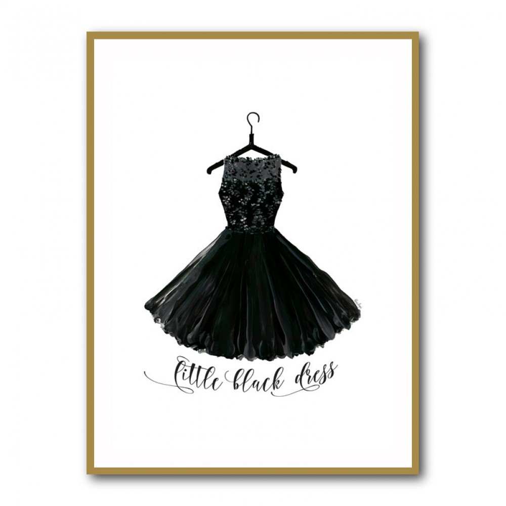 Little Black Dress In Hanger