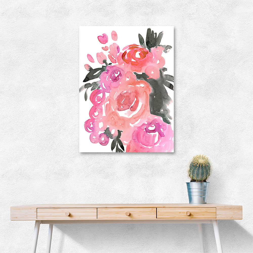 Maeko loose watercolor florals II