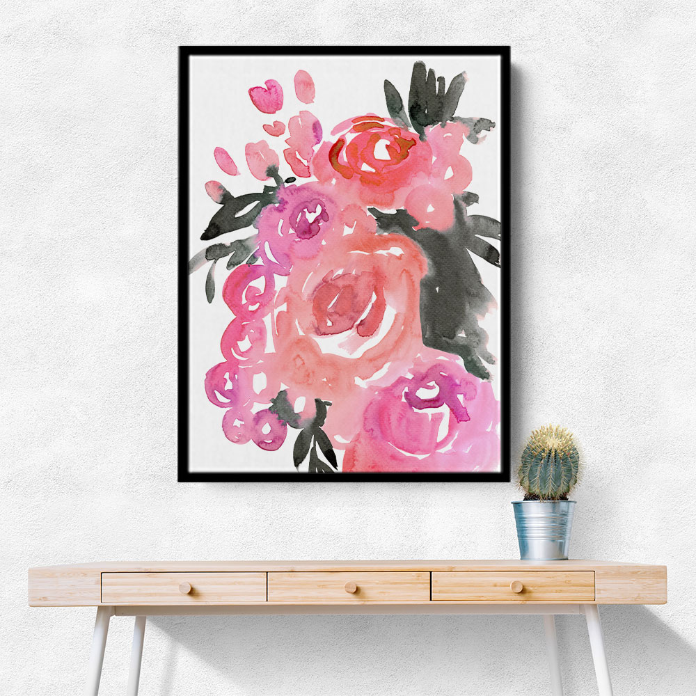 Maeko loose watercolor florals II