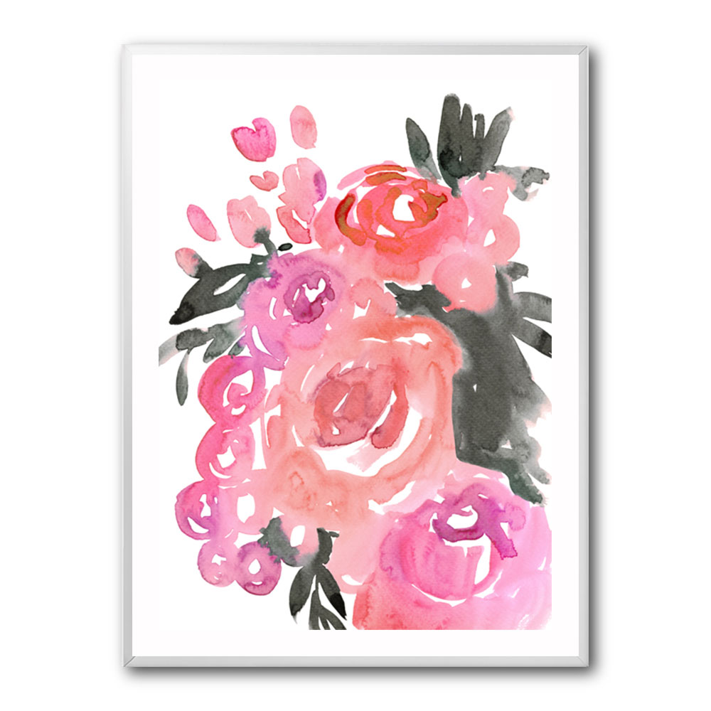 Maeko loose watercolor florals II