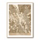 Sepia map of Kiev