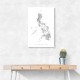 Gray Watercolor Map of Philippines