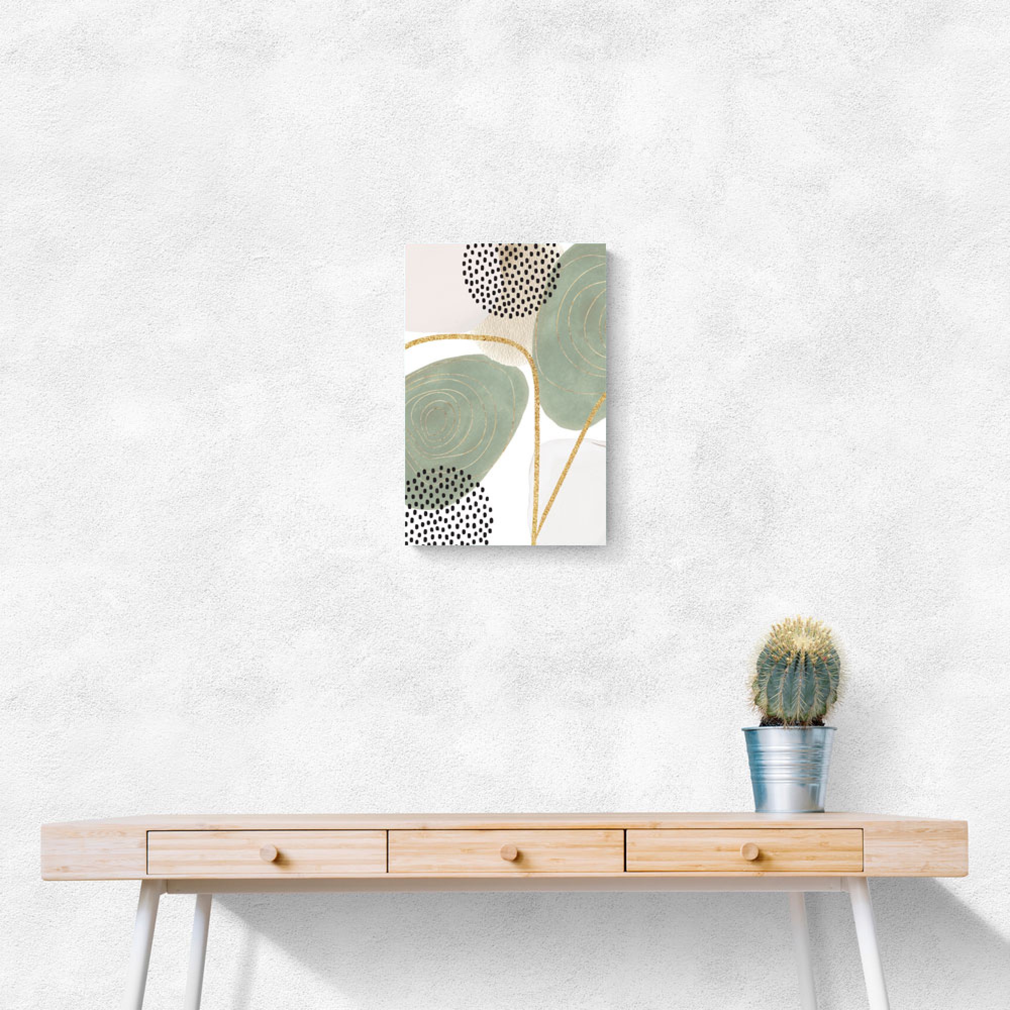 Calm green 4 Wall Art