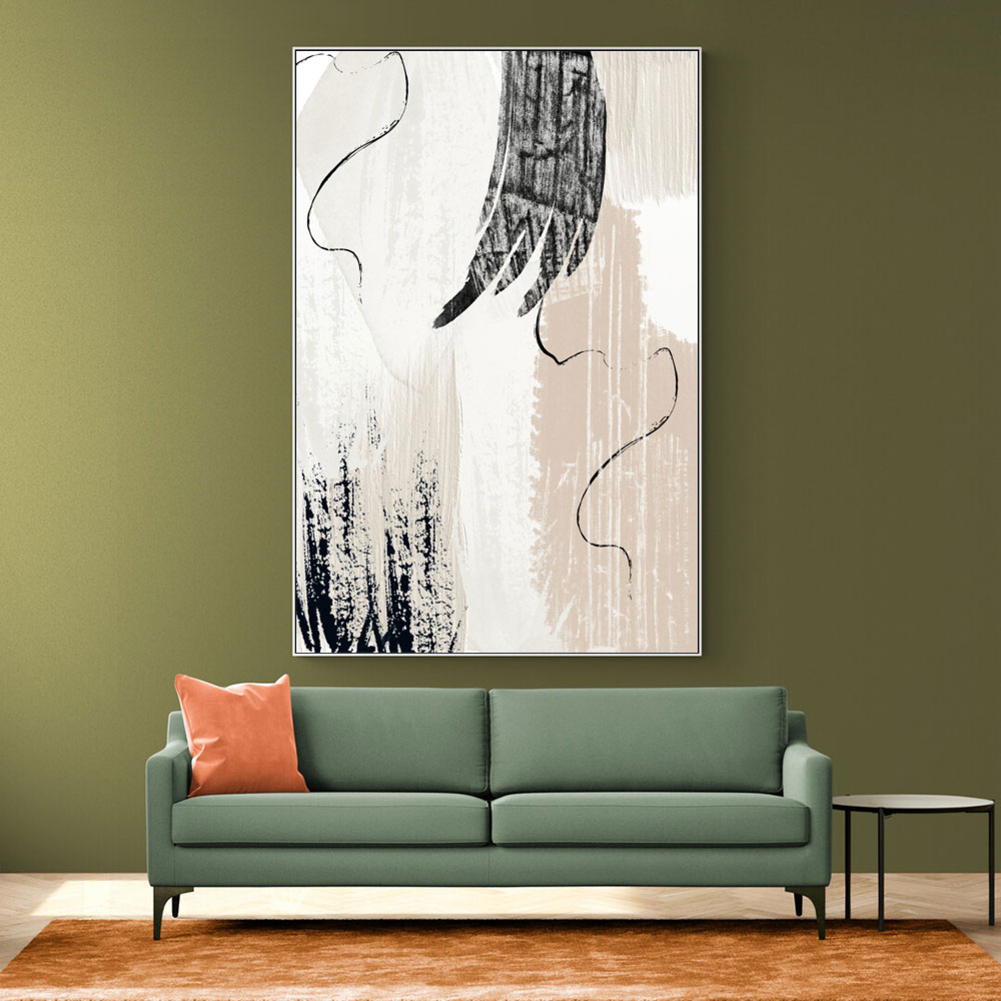 Brush strokes 2 Wall Art