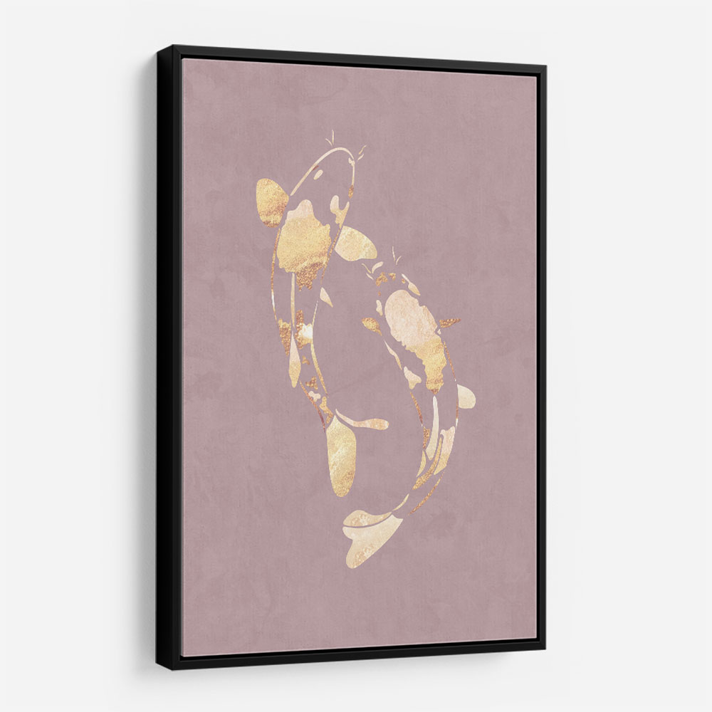 Pink Gold Koi Fish 1