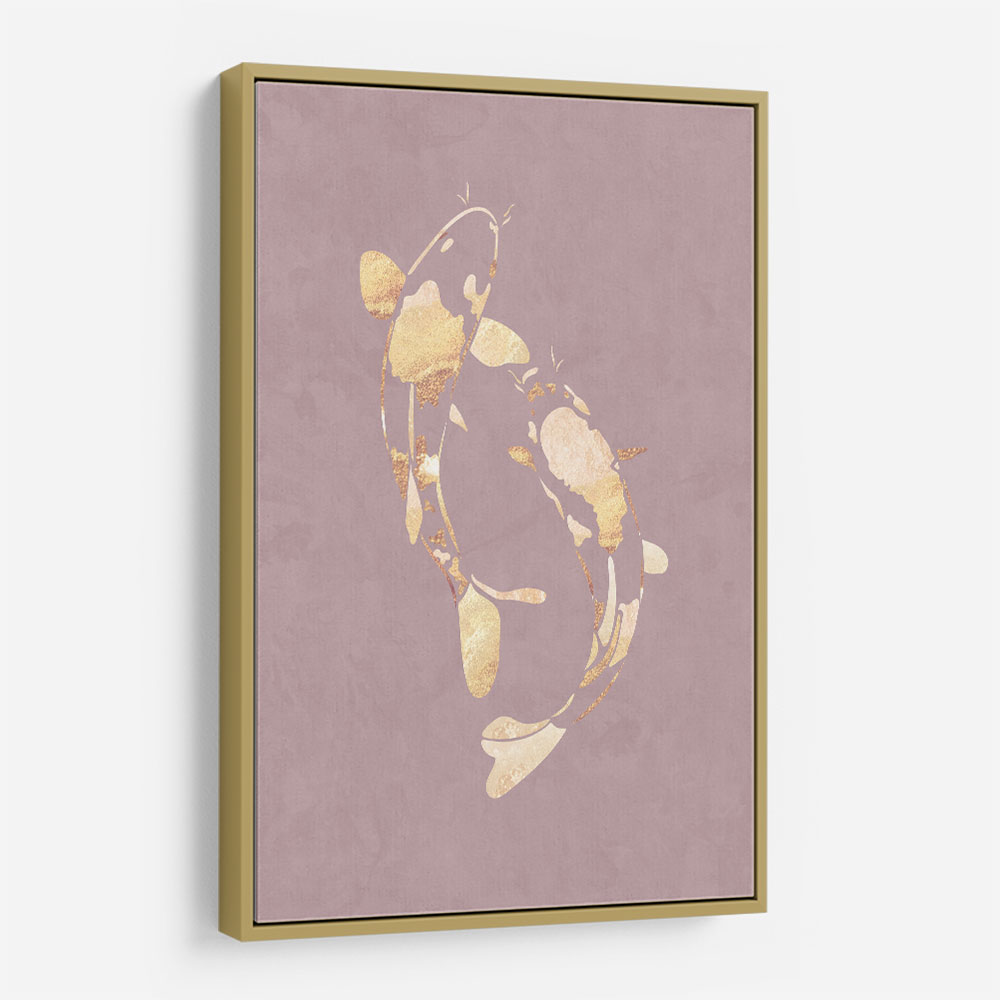 Pink Gold Koi Fish 1